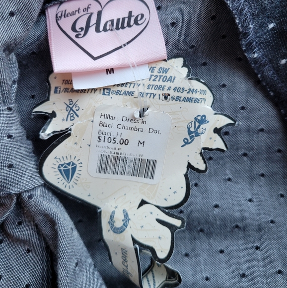 Heart of Haute Hillary Dress, BNWT, Size M - Picture 5 of 7